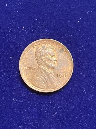 1911 1C Lincoln Wheat Cent Choice UNC BN
