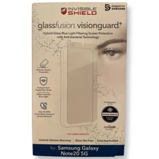 InvisibleShield GlassFusion VisionGuard+ Screen Protector for Galaxy Note20 5G