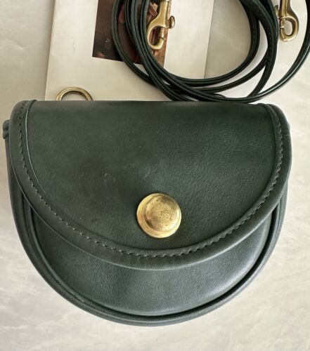 BOLSO CINTURÓN COACH VINTAGE PEQUEÑO VERDE MINI BANDOLERA CONVERTIBLE 9826 EE. UU. - Imagen 3 de 17
