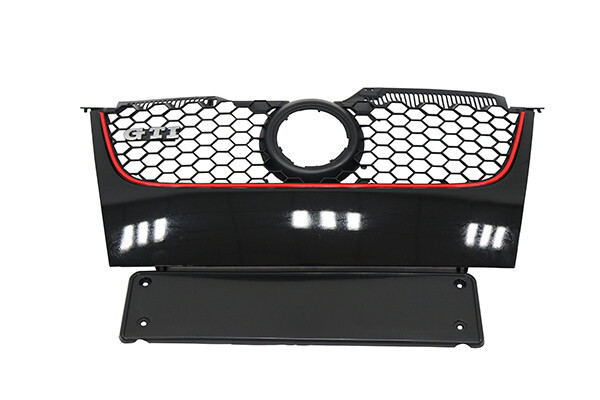 Calandre avant pare-chocs pour VW Golf 5 GTI modèle 2003 à 2008 noire