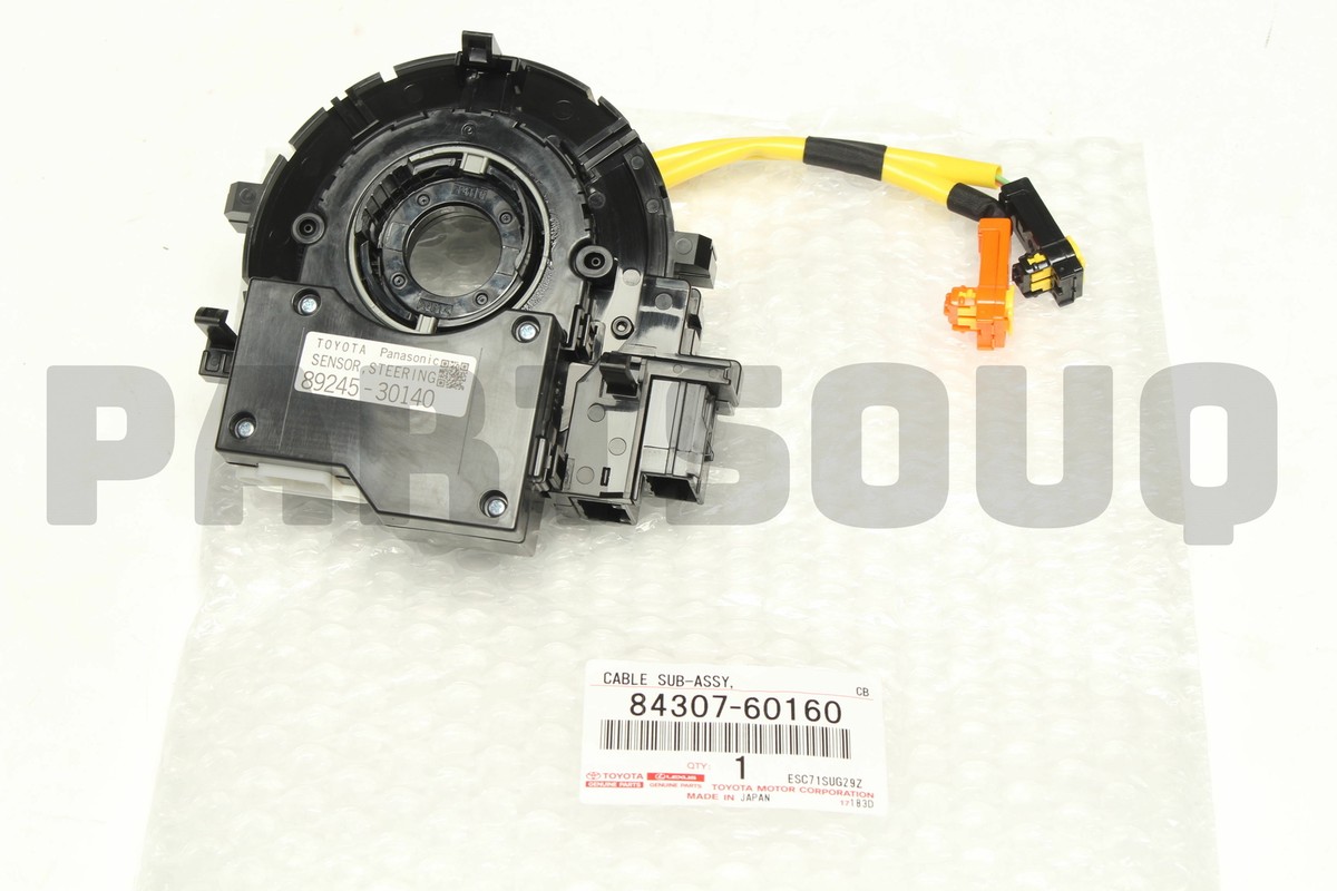 トビさん専用 8430730160 Genuine Toyota CABLE SUB-ASSY, SPIRAL W/SENSOR