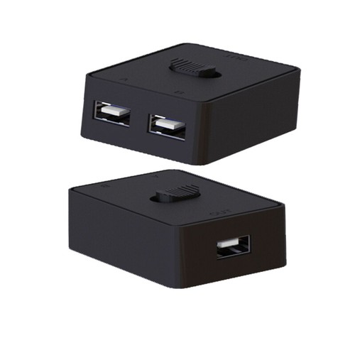 Usb3.0 Switch 2-Port Kvm 2in1 Out 1in2 Out Drucker Tastatur Maus Usb2.0 Sharer - Afbeelding 16 van 16
