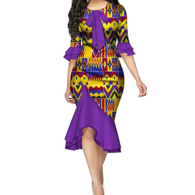 ankara patchwork dresses