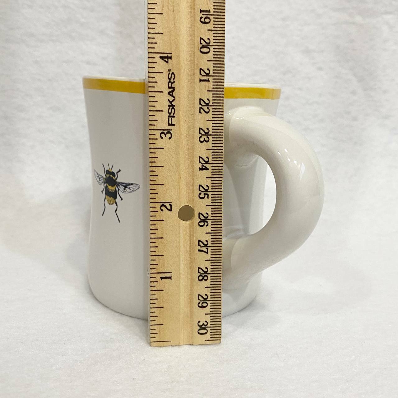 Bee Leaves Pollinator Coffee Mug | White ceramic | eBay