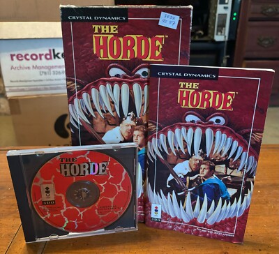 The Horde (3DO, 1995) - Complete In Box - Tested - Great Condition
