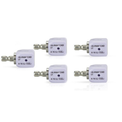 Ivoclar Vivadent 644394 IPS e.max CAD inLab CEREC Blocks LT C2 A16(L) 5/Pk