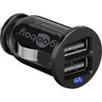 Goobay Kfz Ladeadapter Dual, LadegeräT, Schwarz