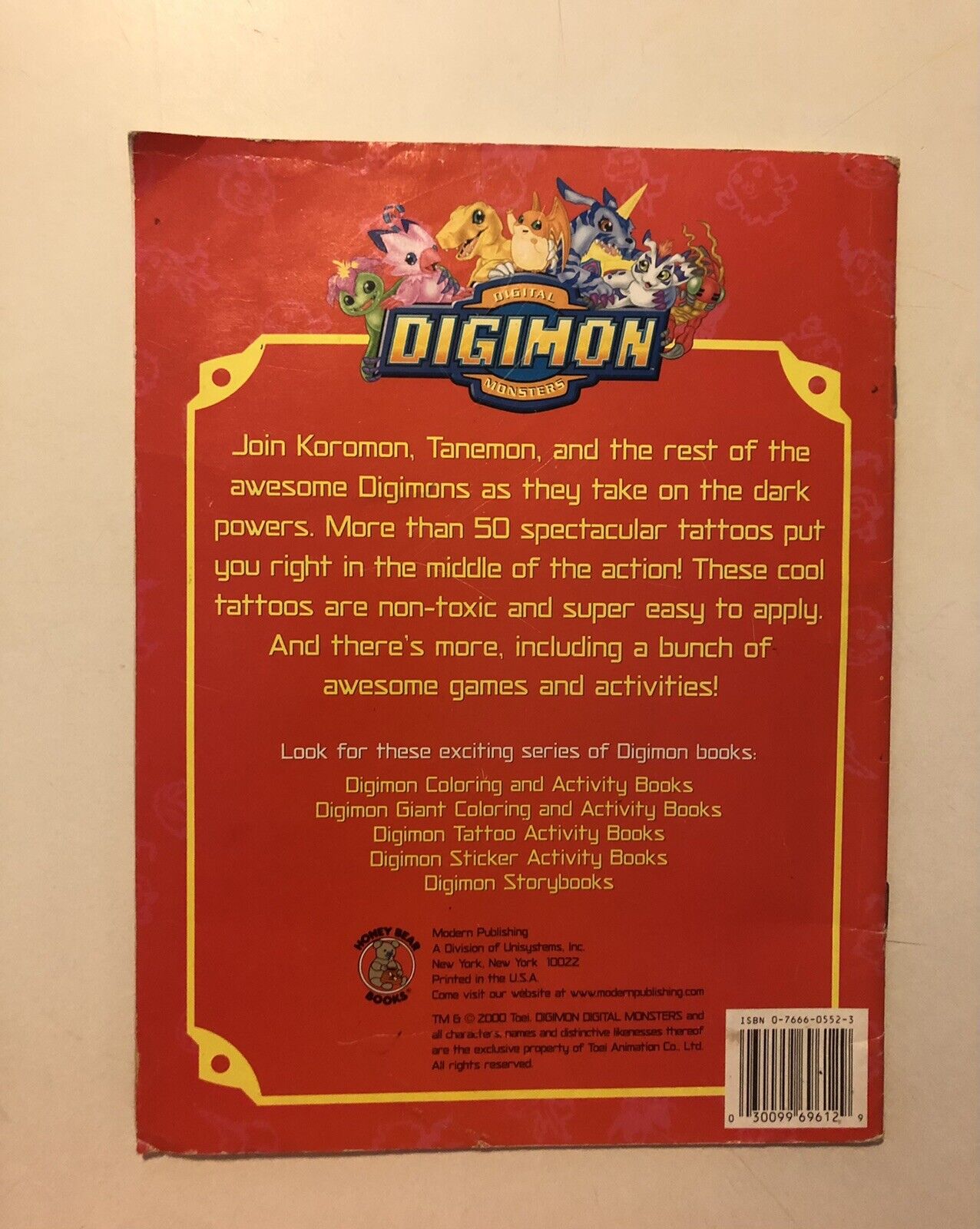 DIGIMON Digital Monsters, Coloring and Activity Book - DARING DIGIMONS