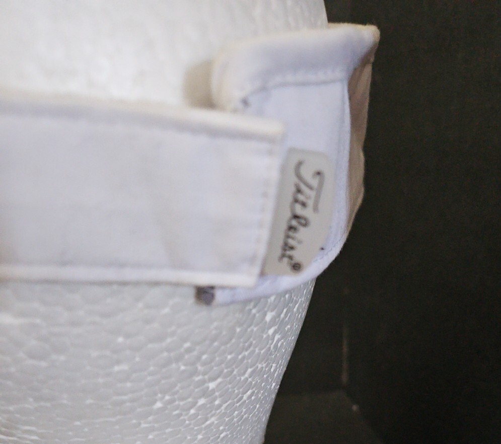 Titleist Visor Hat White Adjustable - image 8