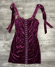 Y2K Forever 21 Size Whimsigoth Dress Women Medium Grunge Punk Alternative Indie