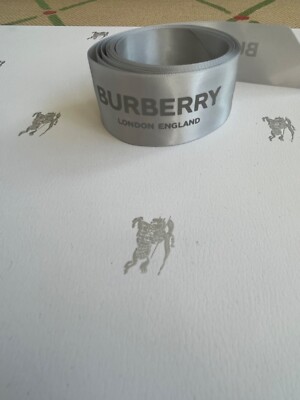 Burberry VIP GIFT- White & Silver Box with 6 Small Boxes & 2