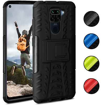 Panzer Hülle für Xiaomi Redmi Note 9 Outdoor Schutzhülle Hard Case Back Cover