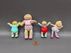 Vintage 1984 Cabbage Patch Kids CPK Doll Figures PVC Lot of 4