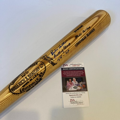 Richie Ashburn Batting Champ 1955 & 1958 Signed Game Model Baseball Bat JSA COA - Picture 1 of 6