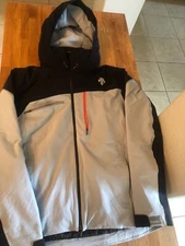 Descente Fusion Jacket Large Titanium/black