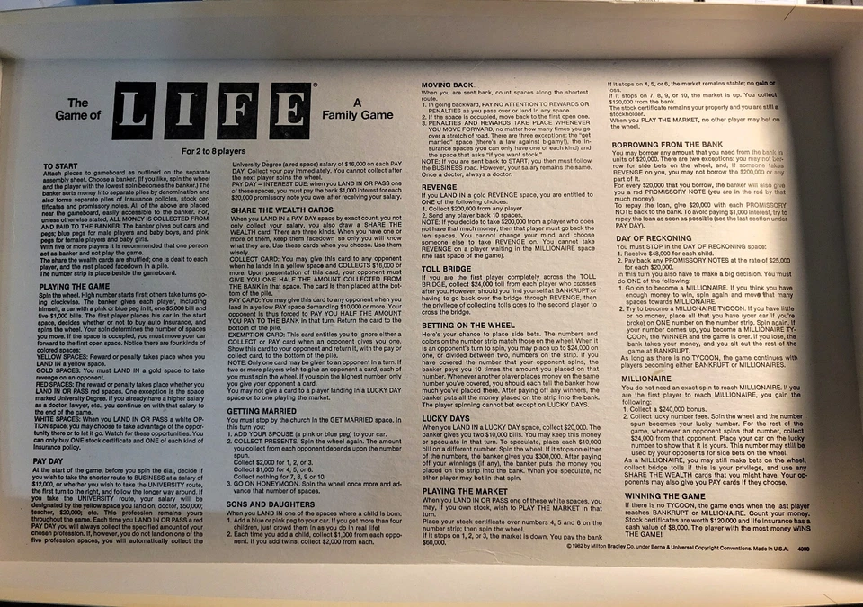 Firmado Edición Coleccionista: Juego de la Vida - Firmado por Reuben Kramer - Inventor Foto 3 de 4