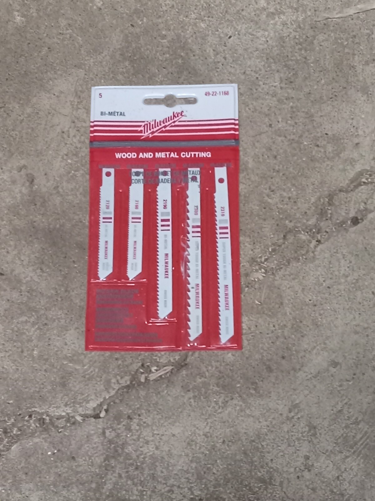 Milwaukee 49221178 TShank Metal/Wood Cutting Jig Saw Blade