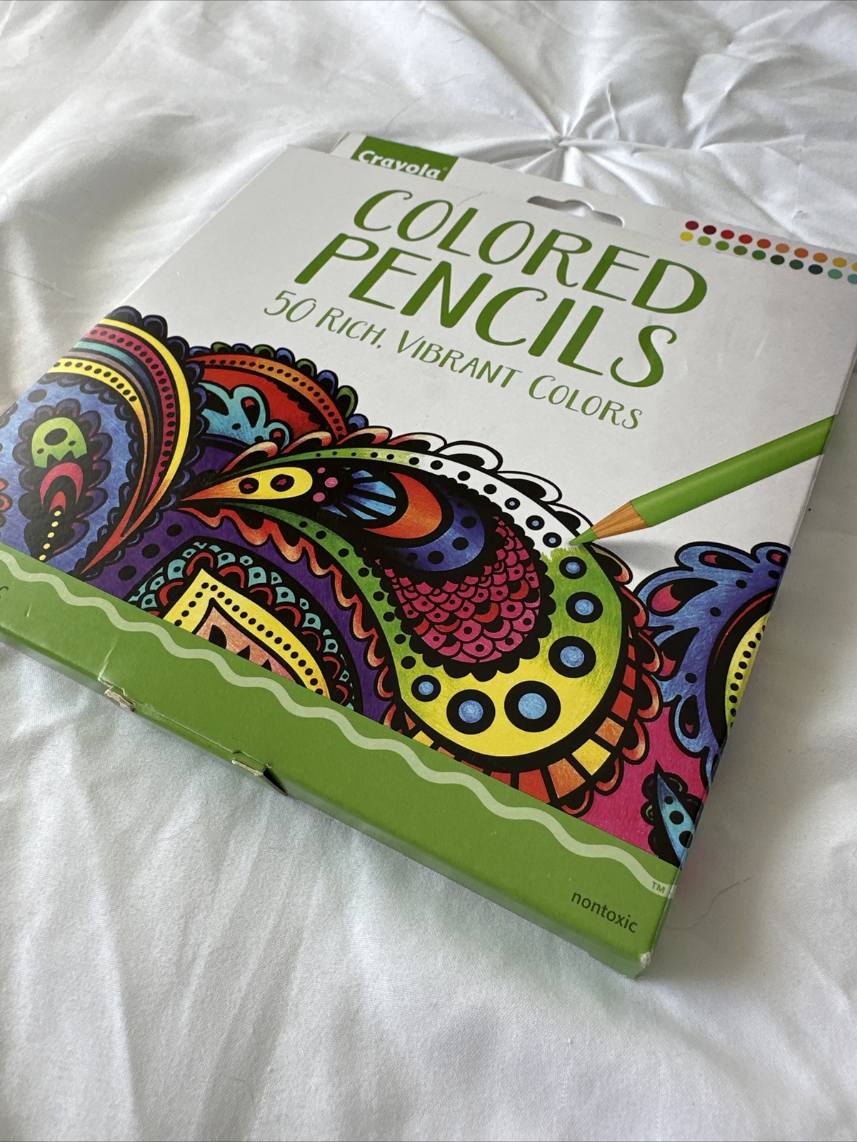 Crayola Colored Pencils For Adults (50 Count), Color Pencil Set, Adult