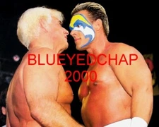 RIC FLAIR & STING WRESTLER 8 X10 WRESTLING PHOTO NWA WCW WWF