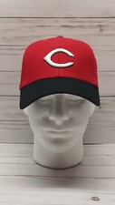 NOS W/TAGS Cincinnati Reds Hat Baseball Cap MLB Hook  Loop Embroidered VTG 90s