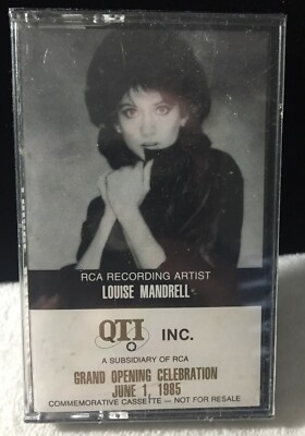 MEGA RARE Louise Mandrell Maybe My Baby QTI Grand Opening Promotional Cassette! 