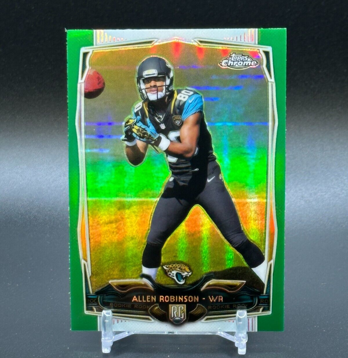 Allen Robinson 2014 Topps Chrome Green Refractor RC Jacksonville Jaguars LA Rams