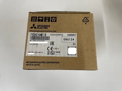 MITSUBISHI FX5UC-64MT/D Progammable controller sup 24 VDC made in Japan