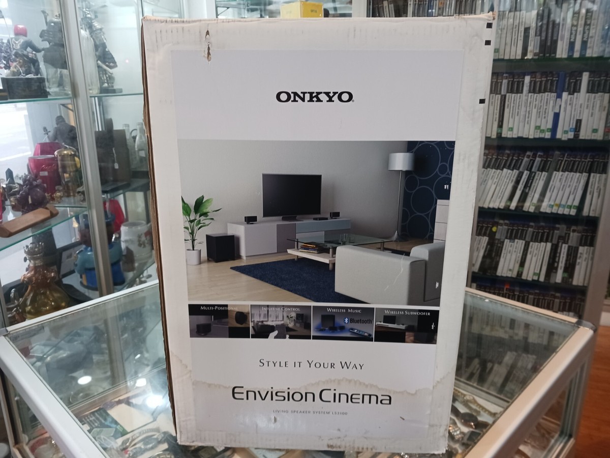 ONKYO LS3100(B) LIVING SPEAKER SYSTEM ENVISION CINEMA BLUETOOTH IN