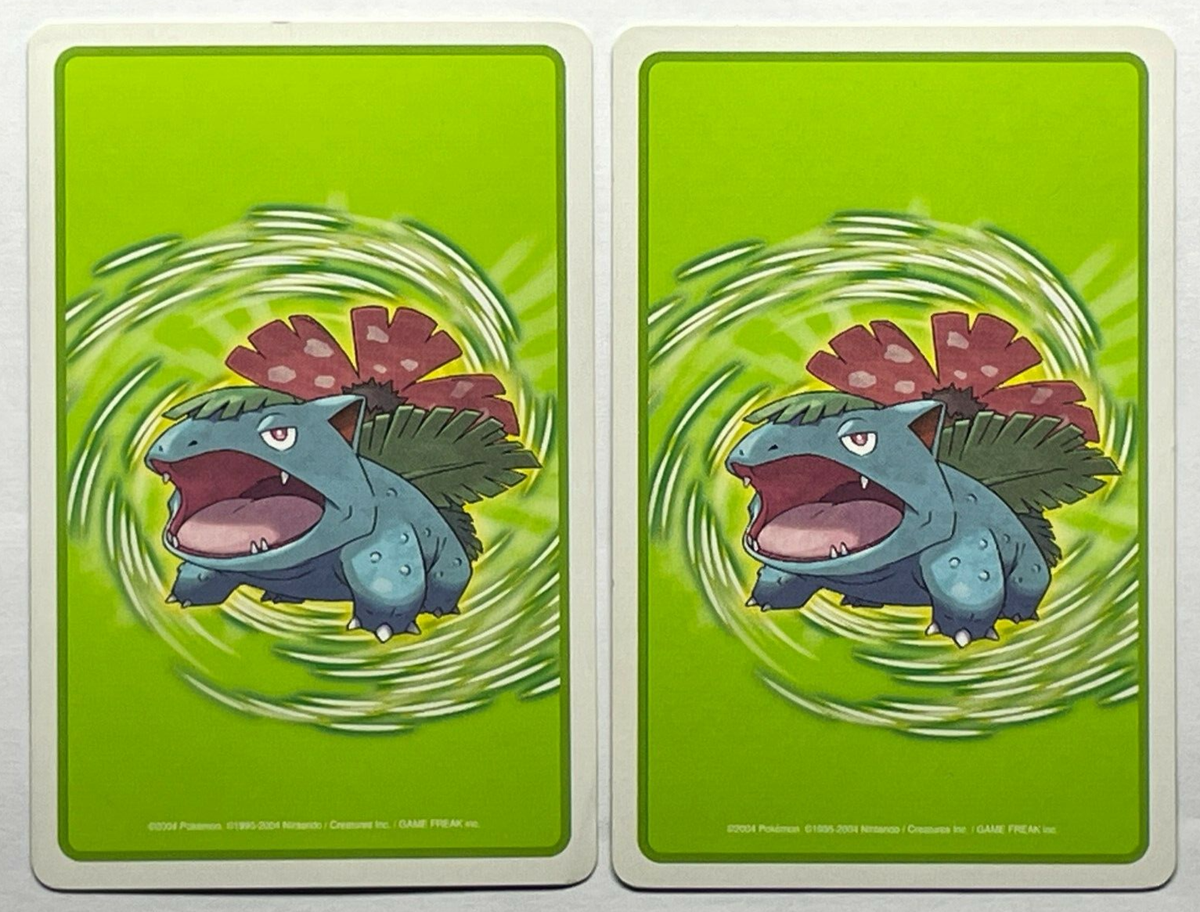 Kabuto Kabutops Pokemon Playing Cards Leaf green Nintendo Japanese