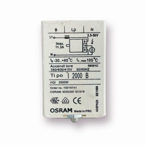 Osram Ignitor Type 2000B 08091C 380/400/415V 50/60Hz - Picture 1 of 1