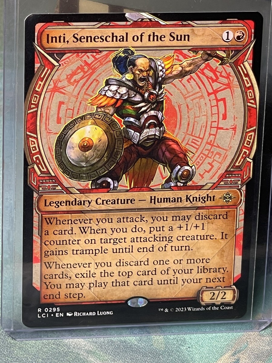 MTG Inti, Seneschal of the Sun Showcase Extended 0295 Lost Caverns