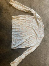 Victoria Secret Thermal Long Cane Pajama Set top pants XS