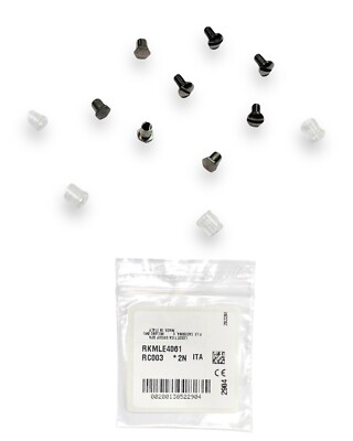 Prada Linea Rossa PS 52VS Gunmetal Replacement Mounting Lenses Screws Genuine