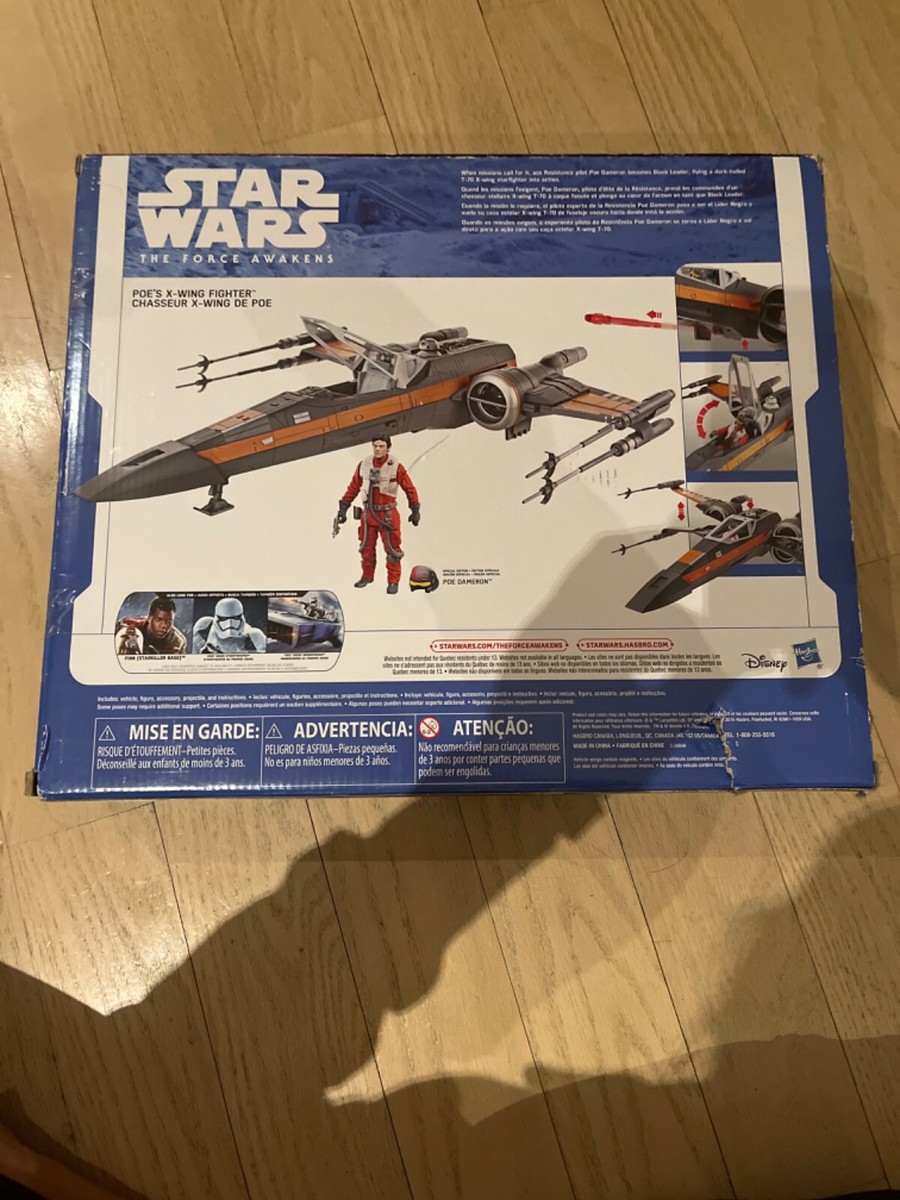 Star Wars Poe Dameron T-70 X-Wing Fighter Hasbro - O Espaço Virtual do