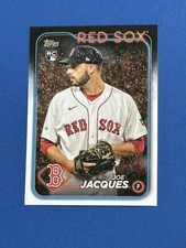 2024 Topps Series 1 Joe Jacques Rookie #187 Boston Red Sox RC (Q)