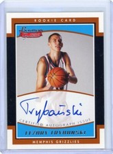 2002-03 Bowman Signature Rookie Autograph #SE-CT Cezary Trybanski No 802 of 999