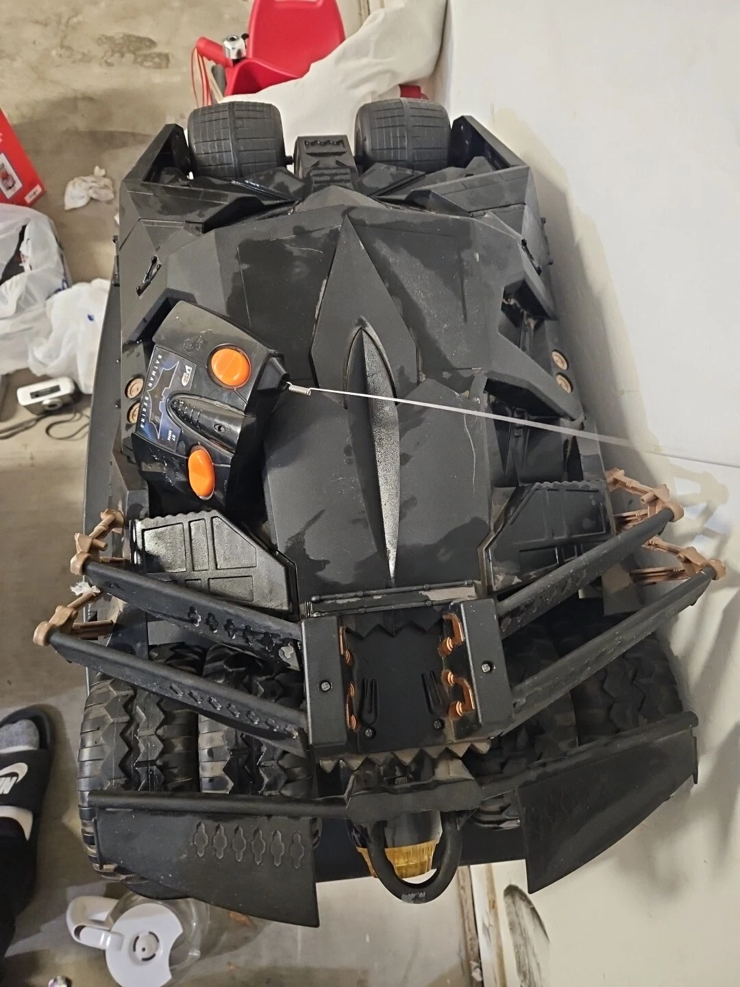  controle remoto batman begins tumbler carro 