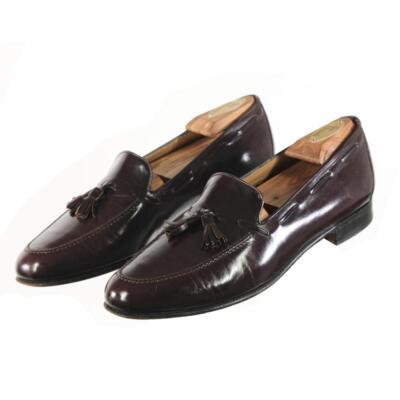 SALVATORE FERRAGAMO Tassel Loafers Dress Shoes Sz. 10 B  display picture 3