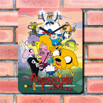 Adventure Time Design Wanduhr Neu Verpackt Geschenk Cartoon Kinder Teenager TV Show