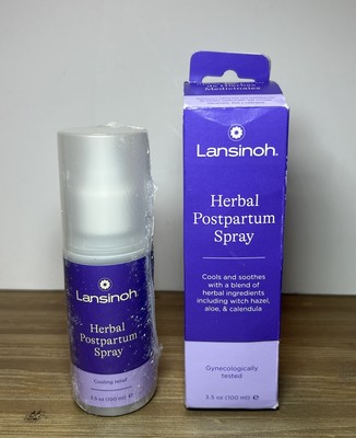 LANSINOH Herbal Postpartum Spray 3.5 oz/ea COOLING (NEW/SEALED) Exp 11/26