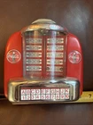 Vintage Coca Cola Musical Coin Bank Die Cast Tabletop Jukebox 1996