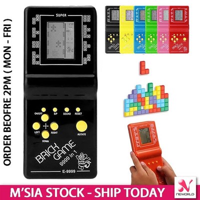 Retro Handheld Brick Game 9999 in 1 LCD Classic Arcade Tetris
