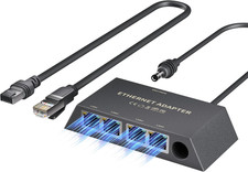 Starlink Gen 3 Mini Ethernet Adapter - 4 Ports, 1 Gbps Speed