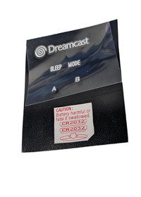 Sega Dreamcast VMU Labels / Decals