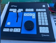 Newtek 3PLAY controller with Vizrt Triscaster FlexProfessional video equipment