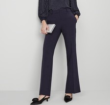NWT Ann Taylor The Jayne Trouser in Night Sky Size 8