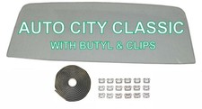 1968 1969 1970 1971 1972 Chevelle Back Glass 2DR Hardtop Clear w/Butyl Clips