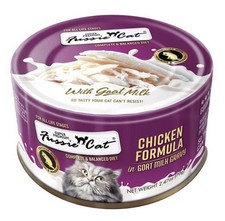 Fussie Cat Chicken in Goat Milk Gravy 24/2.47oz Cans