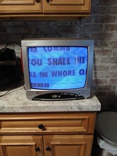 Durabrand DWT1304 13" CRT Retro Gaming Television No Remote Read Description