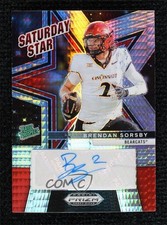 2025 Prizm Draft Picks Saturday Star Signatures Hyper Brendan Sorsby Auto 0c3